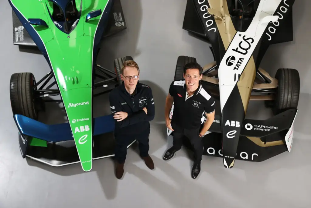 Jaguar y Envision Racing: una alianza que se fortalece rumbo a la era GEN4 de la Fórmula E 2 Motor16 2026 Jaguar TCS Racing y Envision. Imagen detalle.
