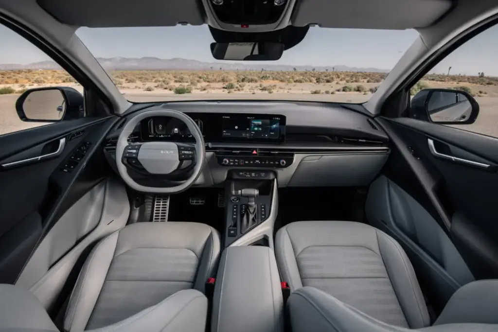 El actualizado Kia Niro cruza el océano para venderse en EE.UU. sin sorpresas aparentes 1 Motor16 2026 Kia Niro HEV USA. Imagen interior.