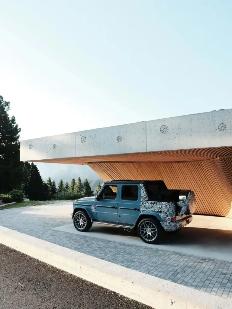 Mercedes-AMG no esconde la versión descapotable de su mítico Geländewagen, que está al caer 3 Motor16 2026 Mercedes-Benz Clase G Cabrio. Imagen.
