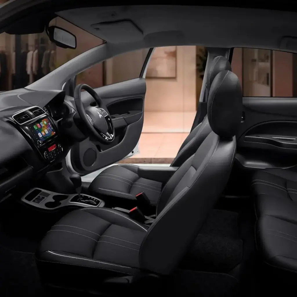 Mitsubishi Attrage: La asequible berlina que soñaba con ser Lancer Evolution 2 Motor16 2026 Mitsubishi Attrage Tailandia. Imagen interior.