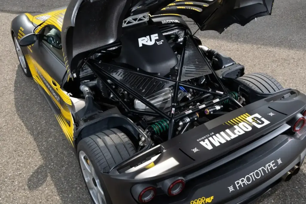 RUF B8: El Porsche con motor bóxer de 8 cilindros que los alemanes deberían haber creado 1 Motor16 2026 RUF Bóxer 8. Imagen motor.