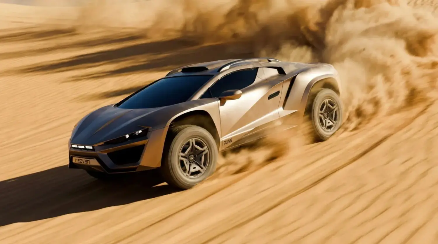 Rezvani Dune: el superdeportivo todoterreno de Estados Unidos con motor V10 de Lamborghini que solo 7 afortunados tendrán