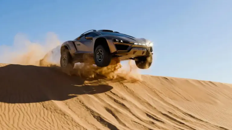Dune: La última locura de Rezvani Motors para volar sobre la arena del desierto