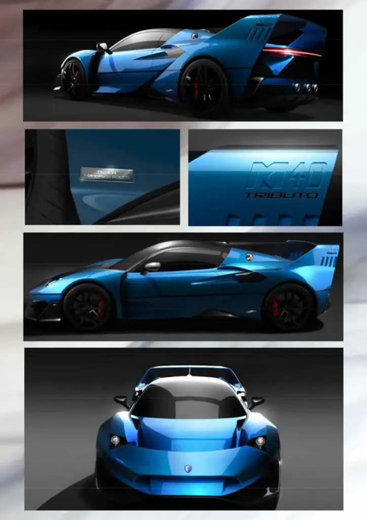 MN 40 Tributo: El Ferrari F40 del Siglo XXI es puro arte analógico 'Made in Italy' 21 Motor16 2026 Silvestri Automobili MN 40 Tributo 18 Motor16