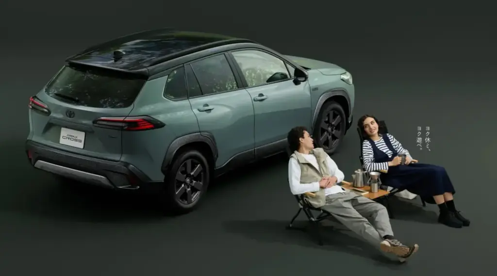 El Toyota Corolla Cross se viste de Land Cruiser para sacar su lado más aventurero 1 Motor16 2026 Toyota Corolla Cross Z Adventure. Imagen trasera.