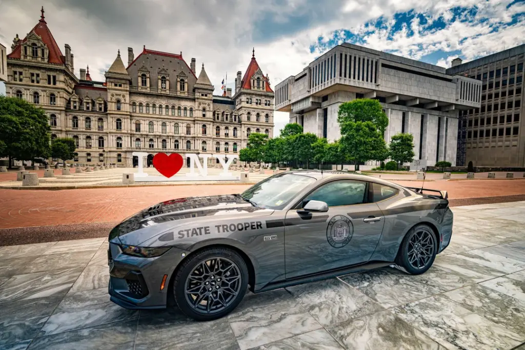 Coche de policía Nueva York