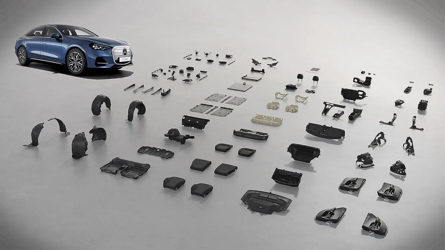 2026 Mercedes-Benz Clase C eléctrico. Imagen portada.