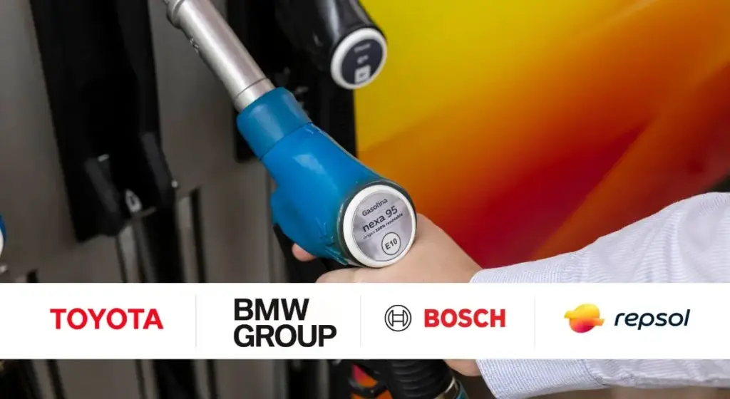Toyota, BMW, Repsol y Bosch lanzan en España una prueba piloto de gasolina sintética renovable 1 Motor16 2026 BMW, Toyota, Bosch, Repsol. Carburante 100% renovable. Imagen.