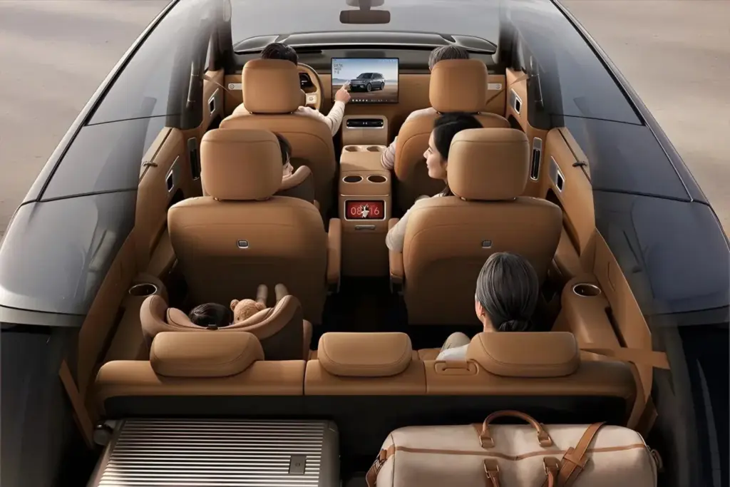 Xiaomi Skynomad N90 estrena autonomía de 505 kilómetros eléctricos con una batería de 76 kWh 1 Motor16 2026 Xiaomi SkyNomad N90. Imagen interior.