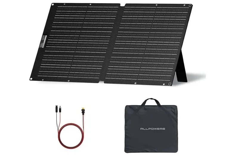 Mejor panel solar portátil: Comparativa para camping, camper y energía fuera de red 3 Motor16 ALLPOWERS Motor16