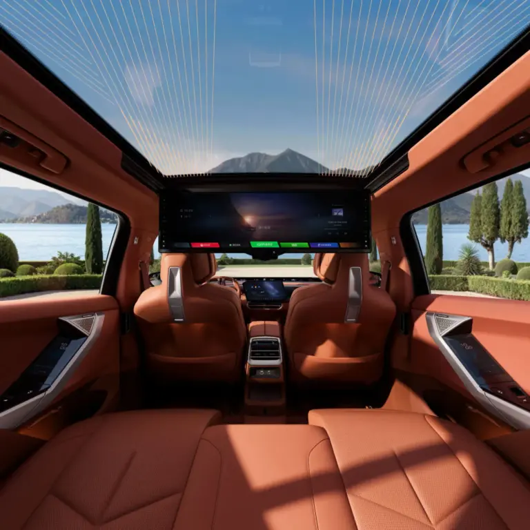 BMW iX5 de batalla larga para China: 130 mm más de espacio, 1.000 km de autonomía y pantalla 8K en la segunda fila