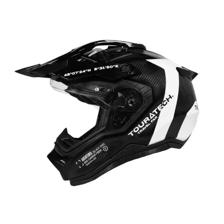 Touratech lanza el casco trail carbono Aventuro Gravel Carbon: ECE 22.06, menos de 1.500 gramos por 749 euros
