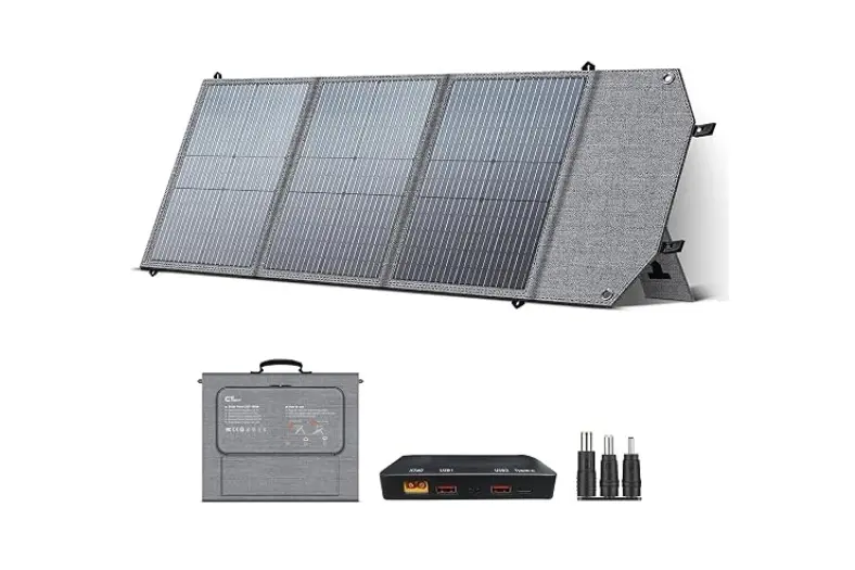 Mejor panel solar portátil: Comparativa para camping, camper y energía fuera de red 5 Motor16 CTOLITY Panel Solar Motor16