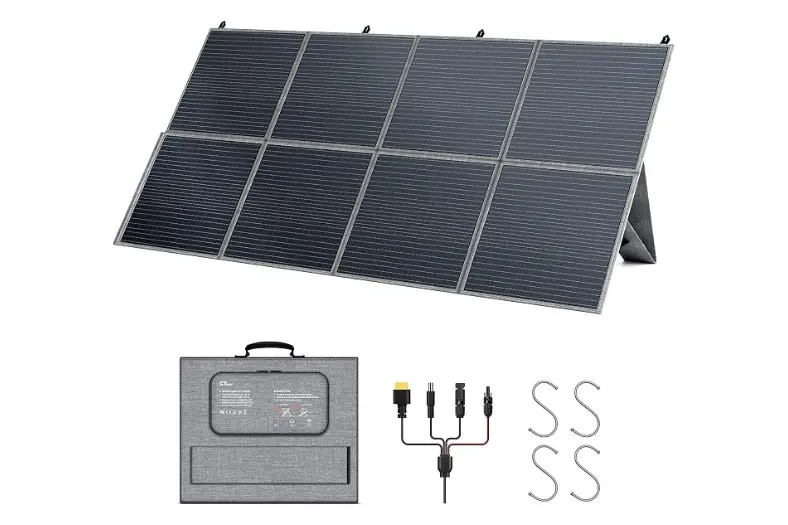 Mejor panel solar portátil: Comparativa para camping, camper y energía fuera de red 1 Motor16 CTOLITY Motor16