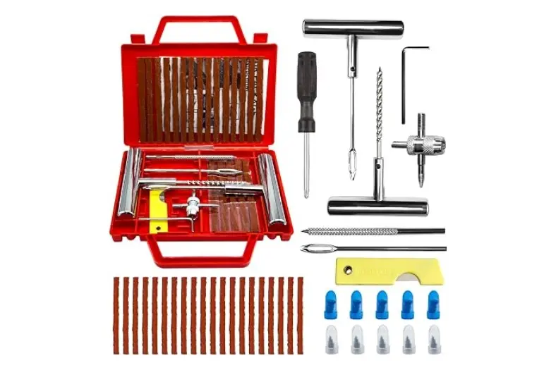 Los 10 mejores kits de reparación de pinchazos para coche de 2026 9 Motor16 Creacloud 38PCS Motor16