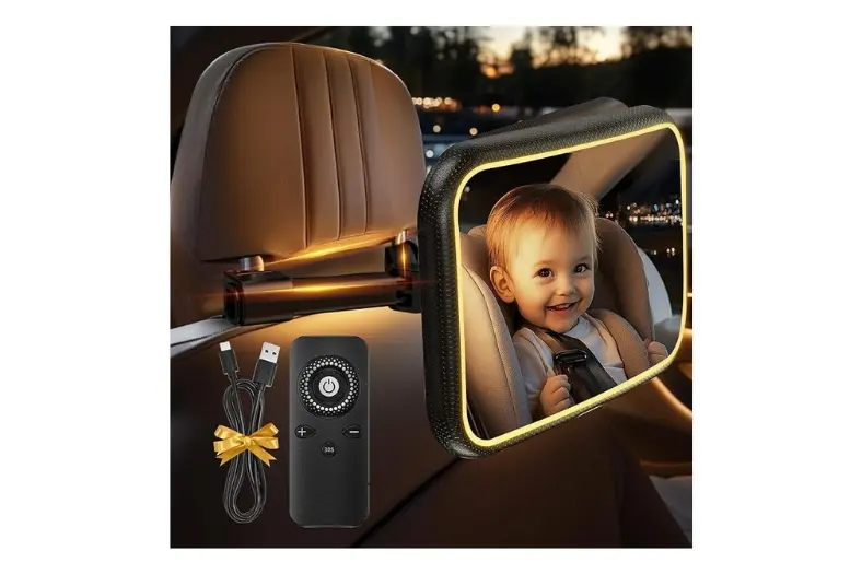 Mejor espejo bebe coche en 2026: comparativa y guia de compra 9 Motor16 DWDHYEAN Motor16