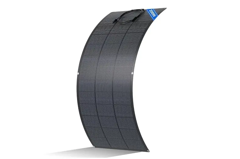 Las 10 mejores placas solares para autocaravana de 2026: flexibles, rígidas y plegables 6 Motor16 ECO WORTHY Panel Solar Flexible 200W ETFE Motor16