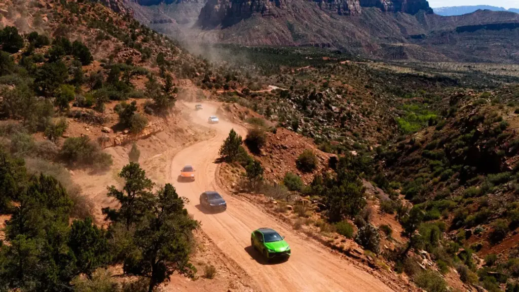 Esperienza Lamborghini 2026: 22 aventuras en cinco continentes para conducir por los rincones más espectaculares del planeta 23 Motor16 ESPERIENZA LAMBORGHINI23AVVENTURA ZION Motor16