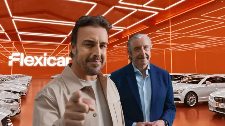 Fernando Alonso y Josep Pedrerol repiten como pareja publicitaria en el nuevo anuncio de Flexicar