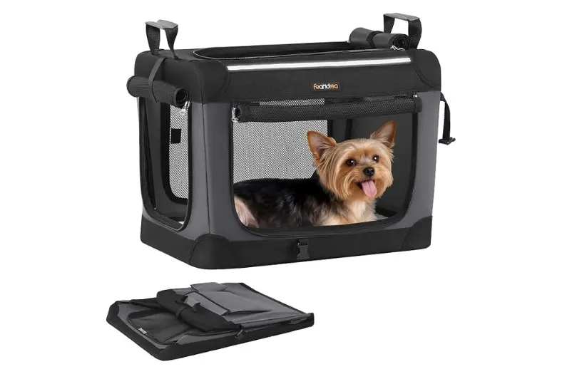 Los 10 mejores transportines para perro en coche de 2026 6 Motor16 Feandrea Transportin Motor16