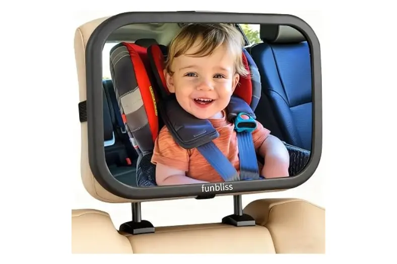 Mejor espejo bebe coche en 2026: comparativa y guia de compra 2 Motor16 Funbliss Motor16