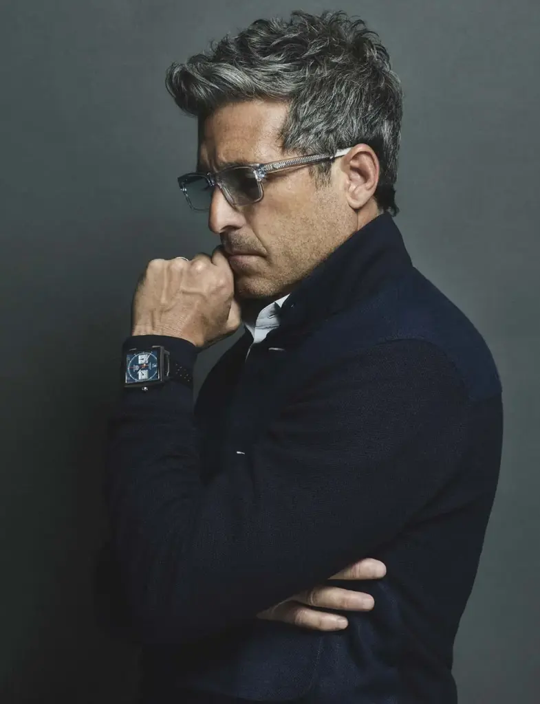TAG Heuer, en la parrilla de salida con dos colecciones de gafas inspiradas en la edad dorada del automovilismo 4 Motor16 TAG Heuer, Patrick Dempsey, gafas