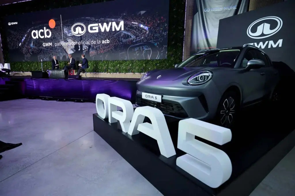 GWM aterriza en España pisando la cancha: nuevo partner oficial de la ACB hasta 2029 2 Motor16 GWM, Great Wall Motors, ACB, Ora 5