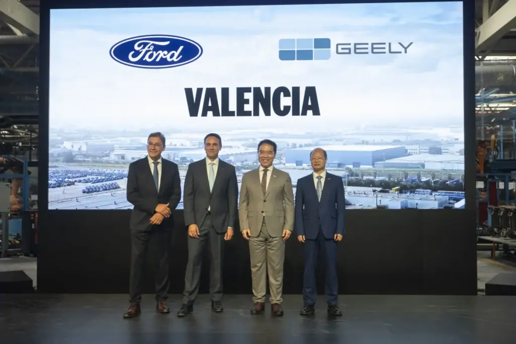 Ford y Geely Auto se alían para fabricar juntos en Valencia cinco nuevos modelos multienergía a partir de 2028 6 Motor16 Geely Auto Ford Joint Venture 1 Motor16