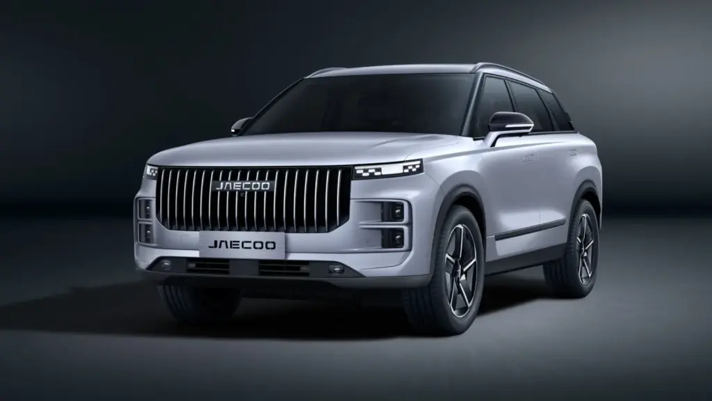 El JAECOO 7 SHS híbrido enchufable y los cuatro pilares con los que conquista el mercado: diseño y espacio 9 Motor16 JAECOO 7 SHS HIBRIDO ENCHUFABLE ESTILO Y DISENO 4 Motor16
