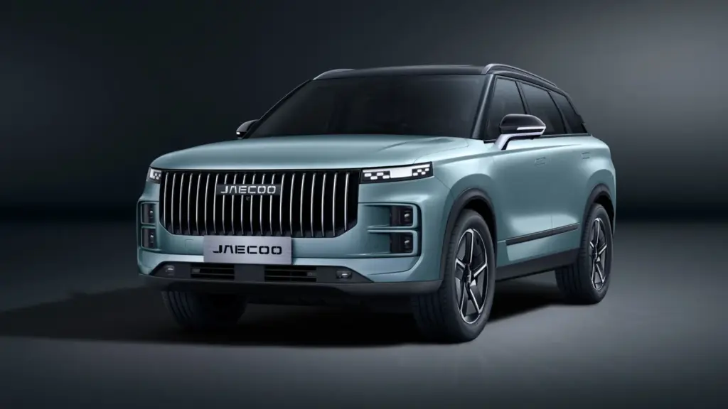El JAECOO 7 SHS híbrido enchufable y los cuatro pilares con los que conquista el mercado: diseño y espacio 13 Motor16 JAECOO 7 SHS HIBRIDO ENCHUFABLE ESTILO Y DISENO 8 Motor16