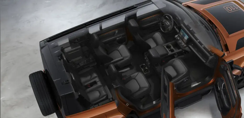 Land Rover renueva el Defender con la versión Vertex, motores de seis cilindros y una configuración inédita de seis plazas 3 Motor16 LAND ROVER DEFENDER SEIS ASIENTOS Motor16