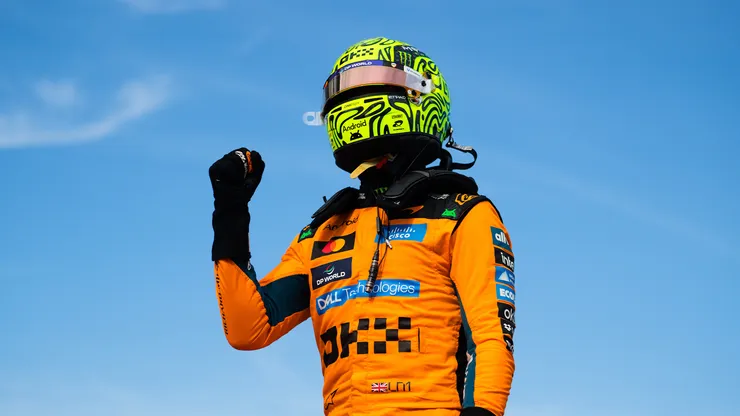 Norris logra la pole en Hungría; Hamilton y Antonelli, sancionados con tres puestos 1 Motor16 Lando Norris Hungria 2026 podio Motor16