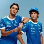 Adidas y Mercedes-AMG PETRONAS reviven el mítico camión Blue Wonder de 1955 en una colección homenaje al GP de Gran Bretaña