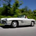 Mercedes 300SL Roadster con bloque de aleación: una de las 210 unidades más codiciadas sale a subasta