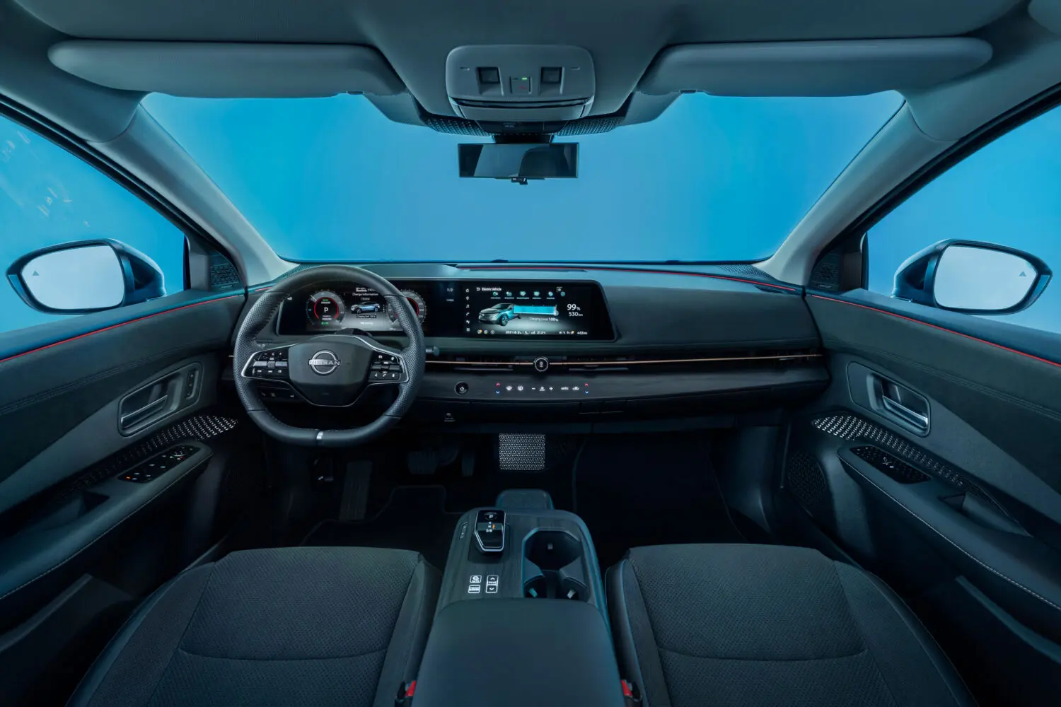 El Nissan Ariya 2026 estrena Google Maps integrado, V2L y carga inalámbrica de 15W