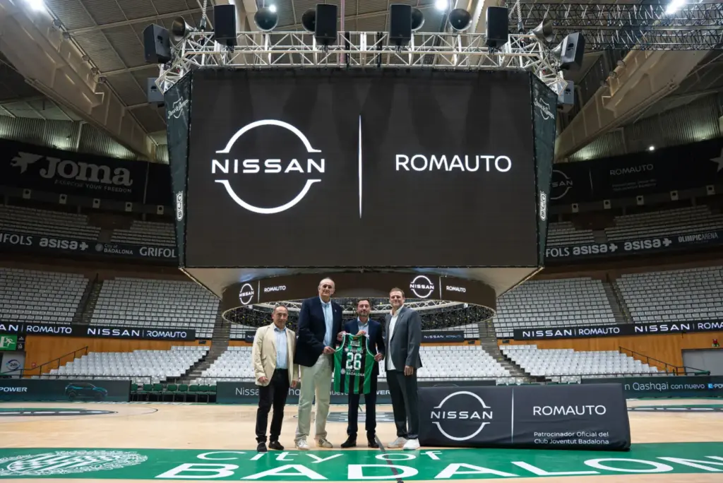 Nissan impulsa la movilidad sostenible junto al Joventut de Badalona 1 Motor16 Nissan Romauto Joventut de Badalona