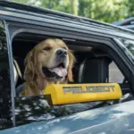 Peugeot E-5008 Dog Edition Concept. Visión canina