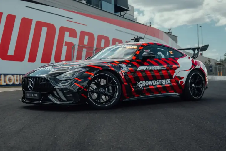 Mercedes estrena el safety car F1 2026: AMG GT 63 PRO con 612 CV para el GP de Hungría