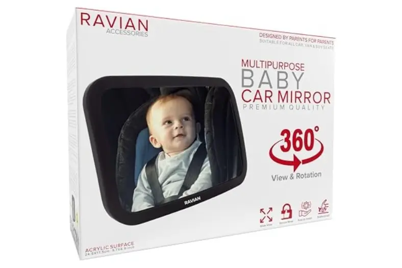 Mejor espejo bebe coche en 2026: comparativa y guia de compra 5 Motor16 RAVIAN Motor16