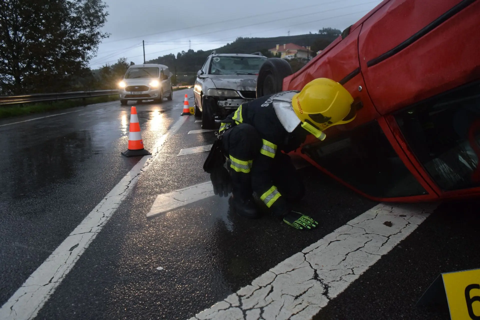 accidente de tráfico en el extranjero