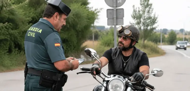Multas a motoristas que solo circulan en verano: hasta 600 euros y 6 puntos, avisa la Guardia Civil