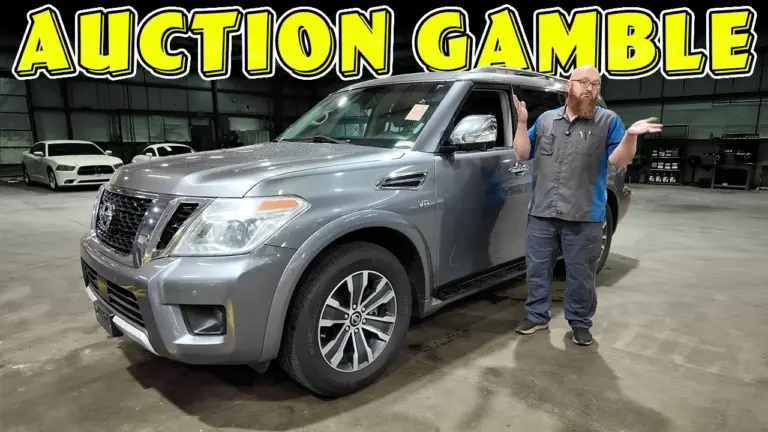 Compra coches de subasta sin inspección: lo que Car Wizard encontró en un Nissan Armada