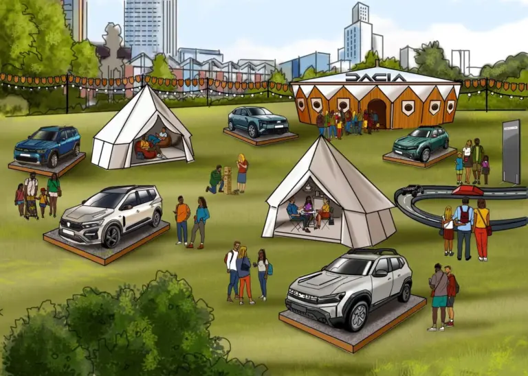 Dacia Striker: así presenta la marca su último lanzamiento en el corazón de Londres