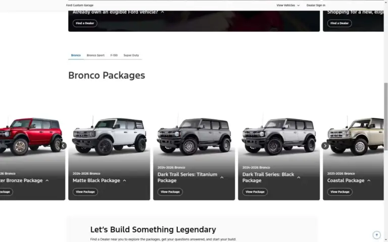 Ford Custom Garage: cómo Ford desafía al aftermarket con ediciones limitadas de Bronco, Mustang y F-150