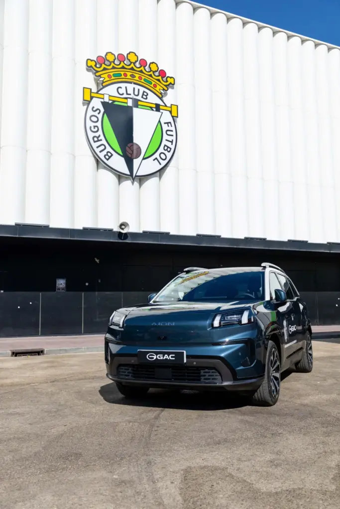 El gigante chino GAC desembarca en el fútbol español con un acuerdo con el Burgos CF 1 Motor16 GAC, Grupo Invicta, Burgos CF