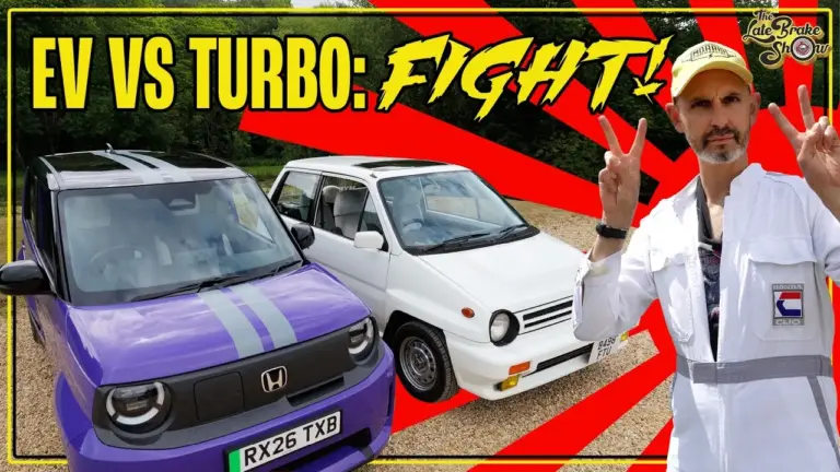 Jonny Smith enfrenta al Honda City Turbo II con el Honda e: 40 años de diferencia, un mismo espíritu