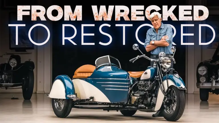 Jay Leno: la restauración completa de una Indian Chief 1940 tras un accidente total