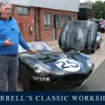 Tyrrell’s Classic Workshop prueba el Jaguar D-Type: el bólido de 350 CV que dominó Le Mans