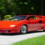 El Lamborghini Countach 25th Anniversary con solo 379 km que redefine el mercado de subastas