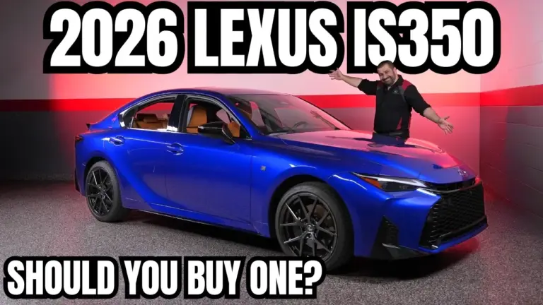 Lexus IS350 2026: fiabilidad y espacio interior a examen por The Car Care Nut